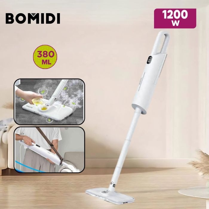 بخارشوی دستی تی برقی شیائومی مدل  Bomidi Steam Mop SM01 با ظرفیت 380 میلی لیتر